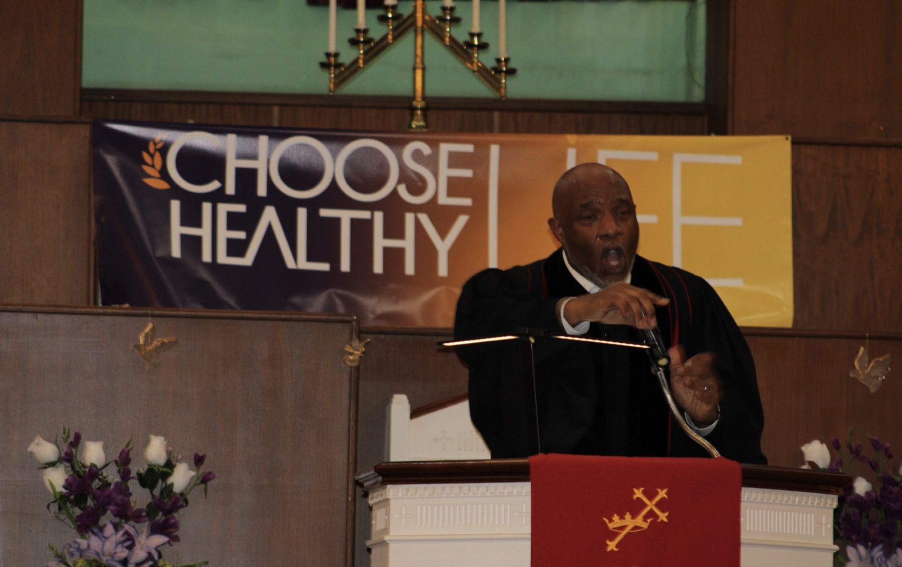 Rev. Sebrone O. Johnson (Greater Harvest Church) delivers “I AM the Good Shepherd” John 10:11-18