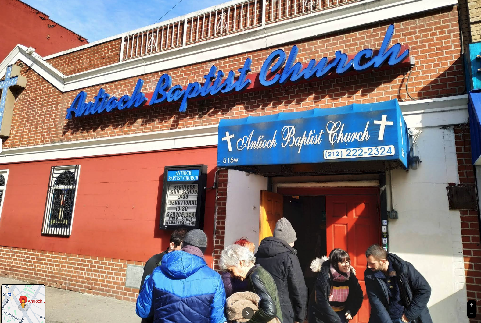 Antioch Baptist Church exterior