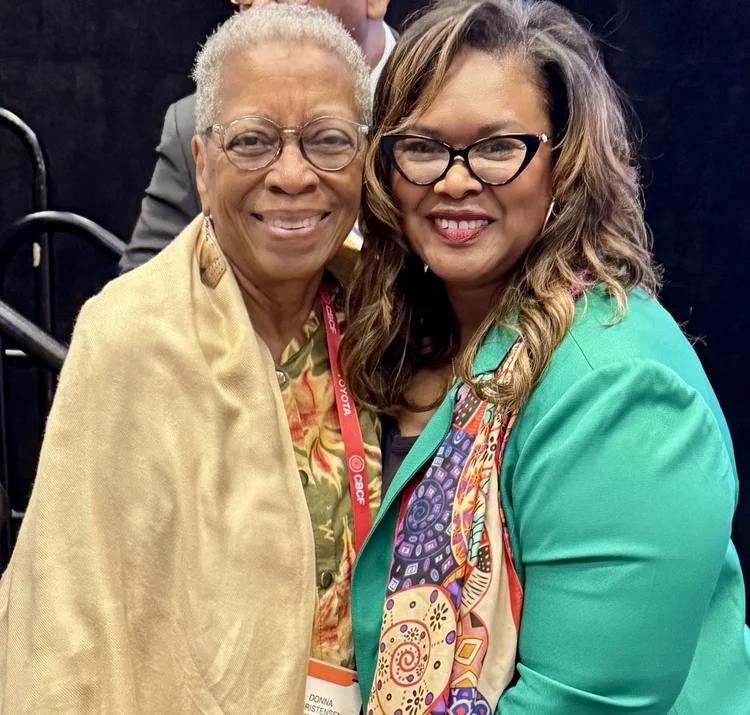 Rev. Kimberly Williams with CHL Board Member Dr. Donna Christensen