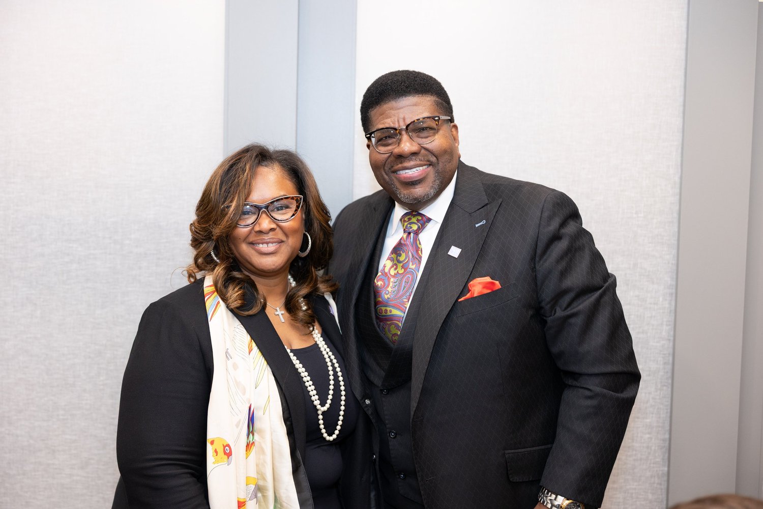 CHL President & CEO Rev. Kimberly L. Williams and CHL Clergy Council Member Rev. Mitchell Stevens