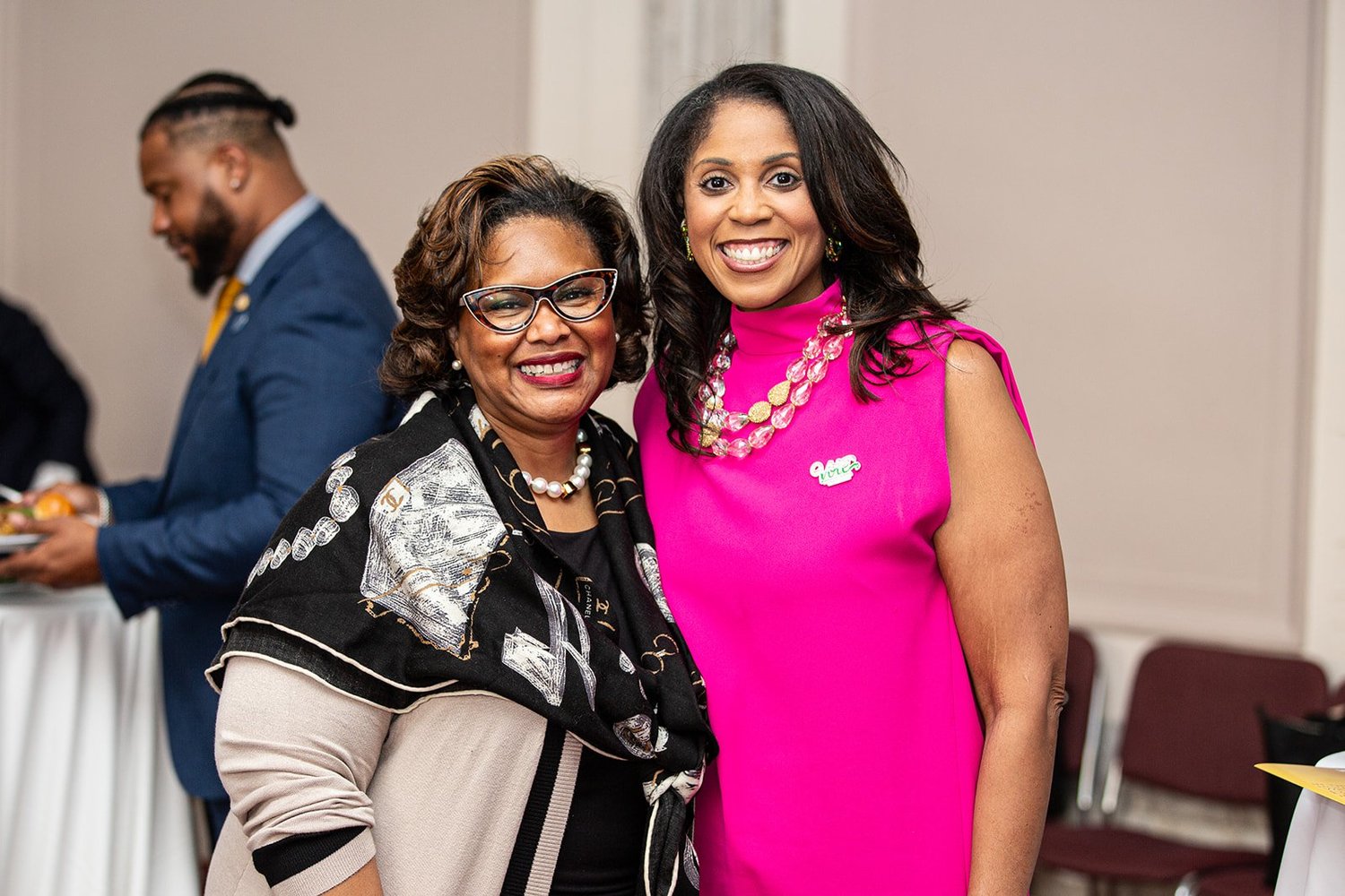 CHL President & CEO Rev. Kimberly Williams with Dr. Creshema Murray, Vice President & Chief of Staff, Interim Vice President of Government Affairs, Office of the President and CEO at the Morehouse School of Medicine