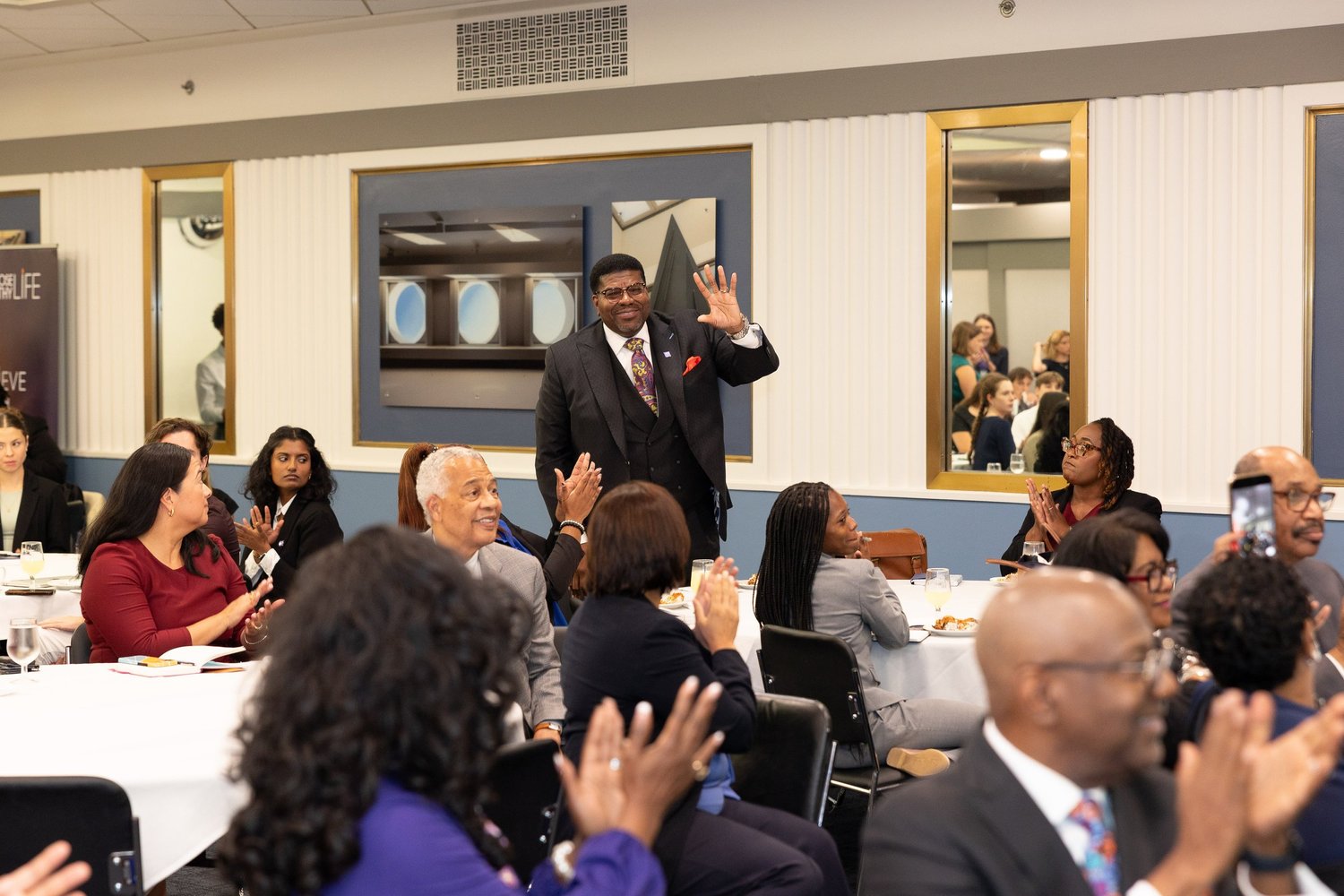 CHL Clergy Council Member Rev. Mitchell Stevens is recognized for his contributions to public health in his communities