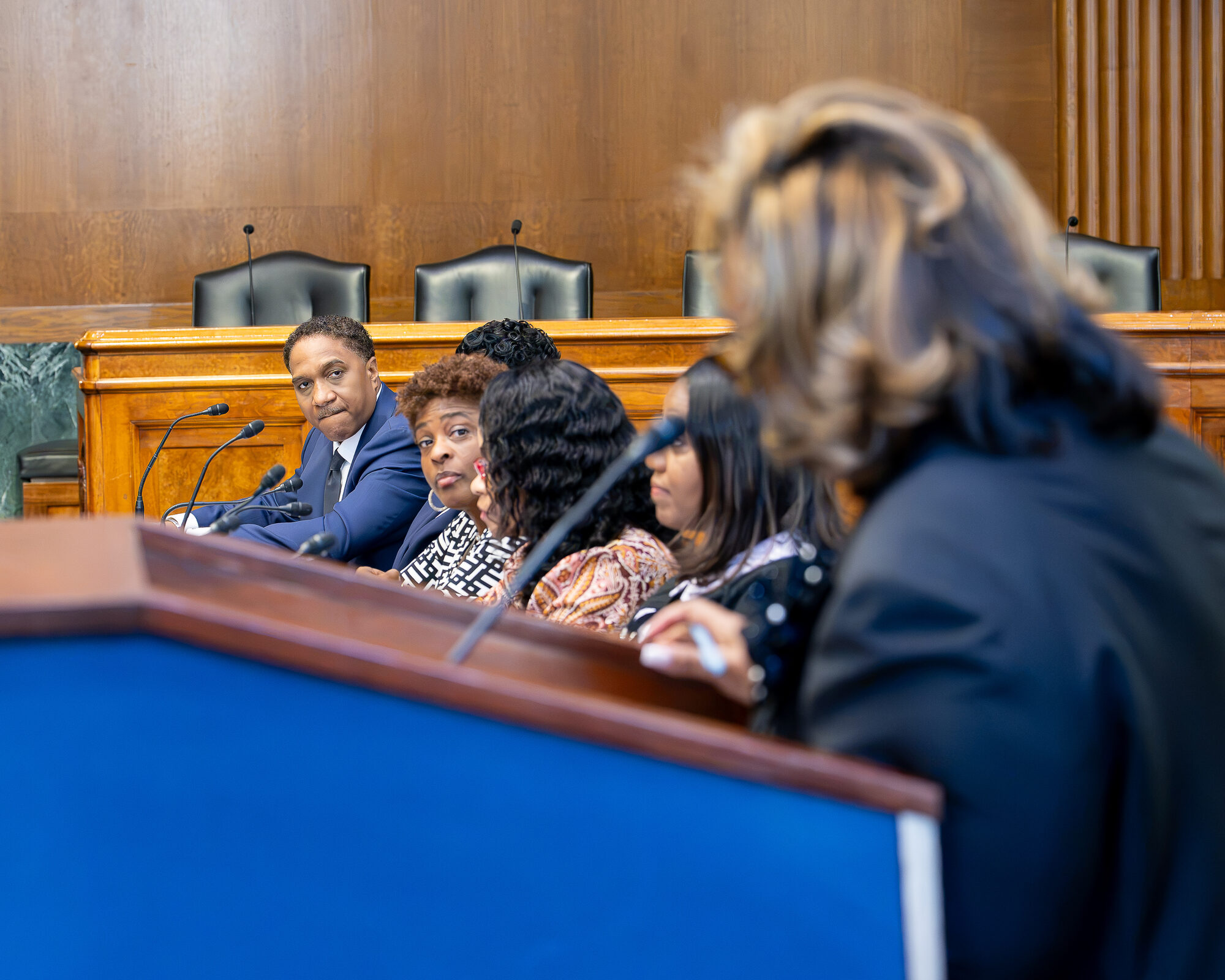 Rev. Kimberly L. Williams moderates the panel
