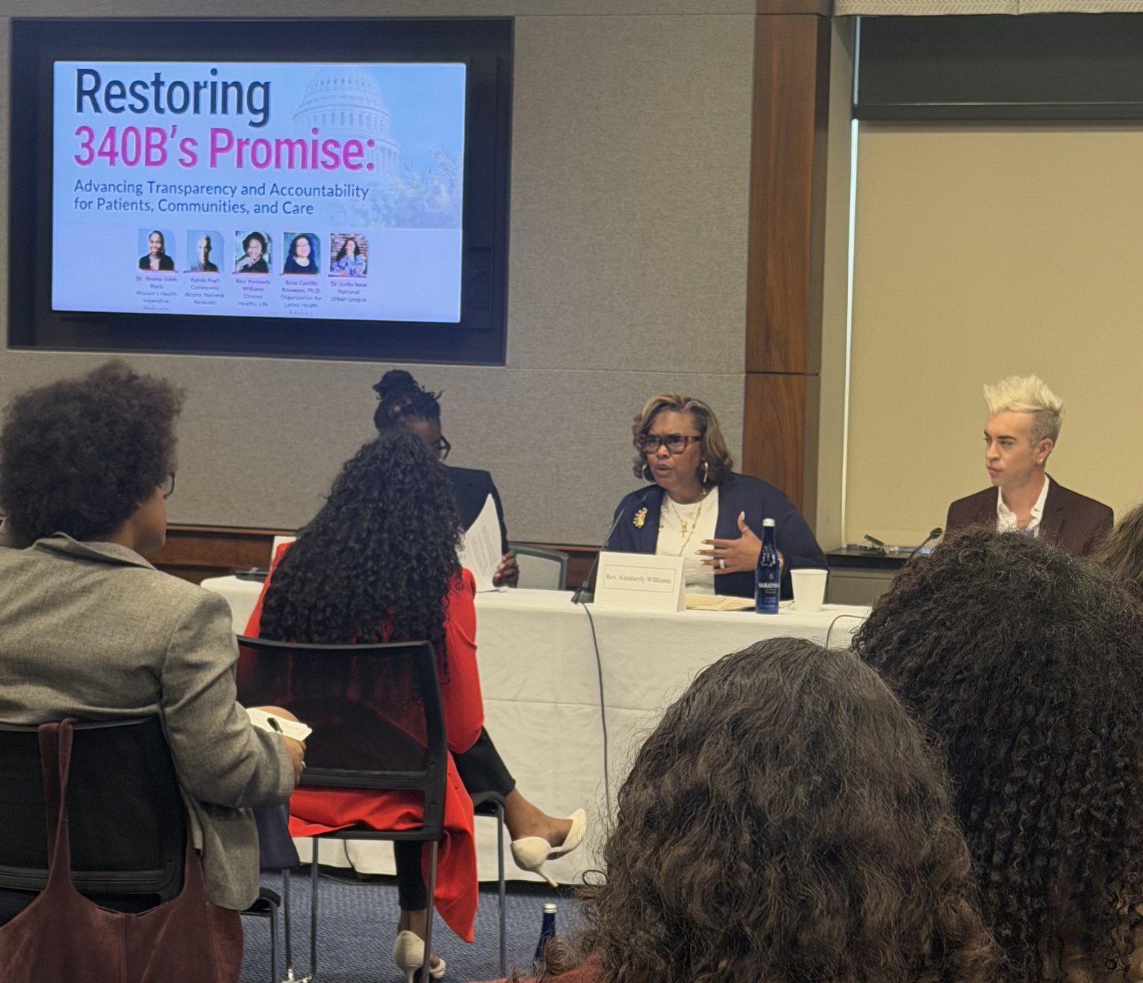 Rev. Kimberly L. Williams Brings Community Voice to BWHI’s 340B Briefing on Capitol Hill